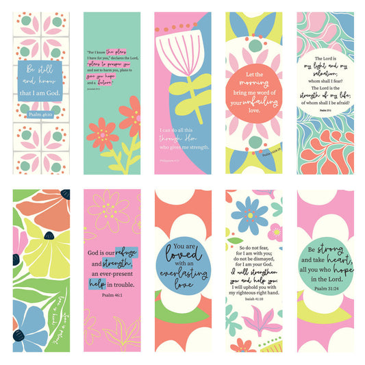 Bookmarks Mixed Pack 1 - Pack Of 10 - Re-vived