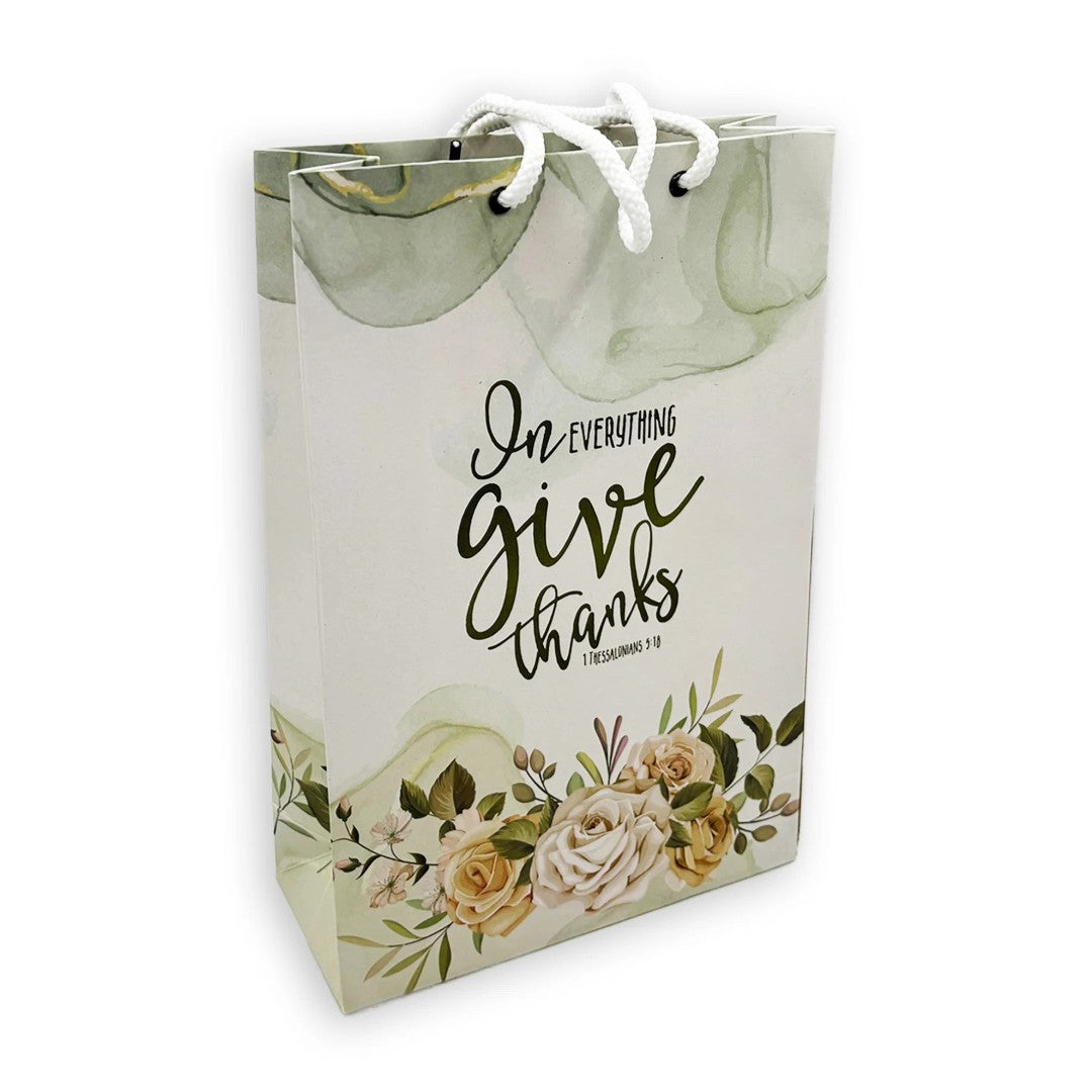 Medium Gift Bag – In Everything Give Thanks - Re-vived