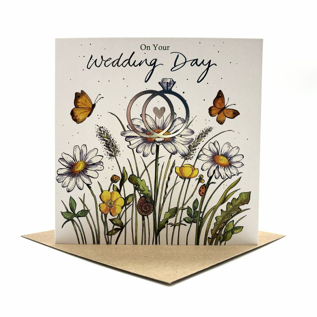 Wedding Rings  Card - Re-vived