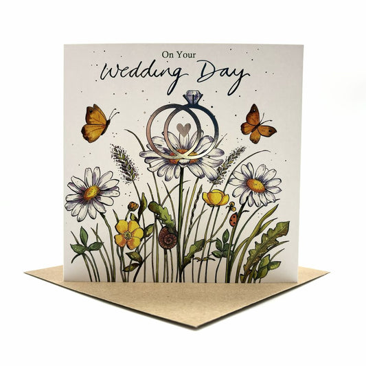 Wedding Rings  Card - Re-vived