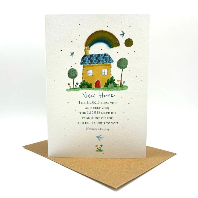 Bless You New Home Card (Blank Inside) - Re-vived