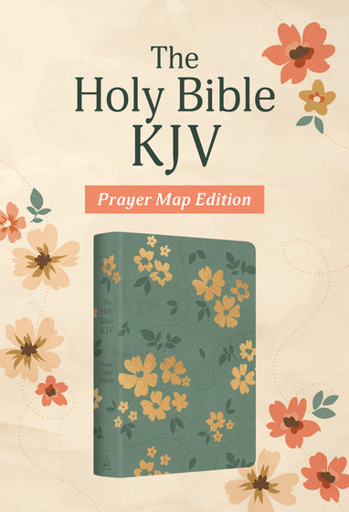 The Holy Bible KJV: Prayer Map Edition - Re-vived