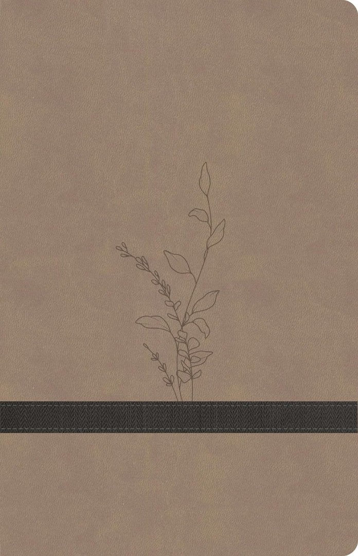 KJV Large Print Personal Size Reference Bible, Earthen Suede - Re-vived