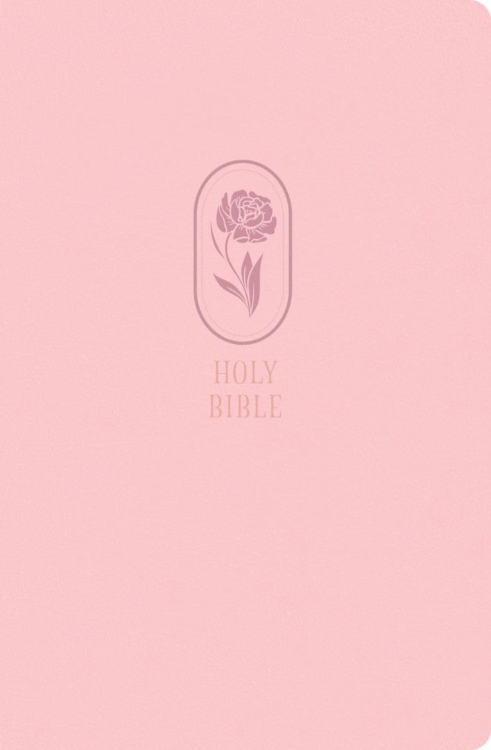 Kjv Large Print Personal Size Reference Bible, Pink Leathert - Re-vived