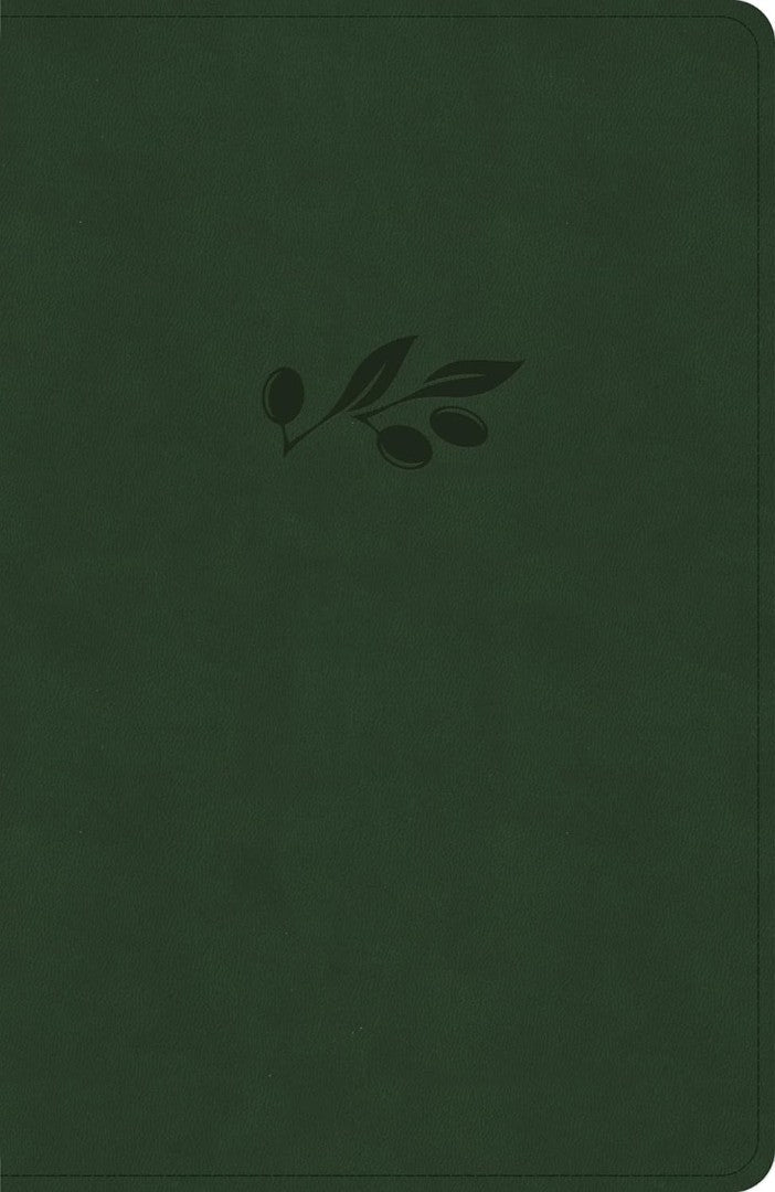 NASB Verse-by-Verse Reference Bible, Olive - Re-vived