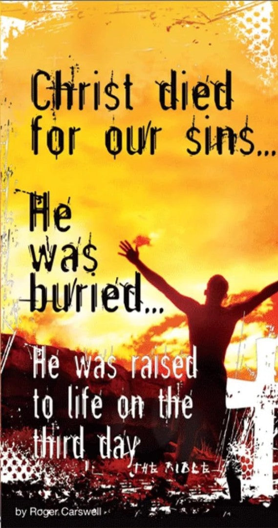 Christ Died for Our Sins (Single Tract) - Re-vived