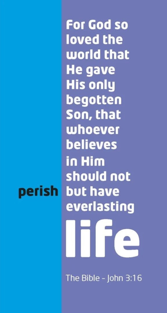 John 3:16 (Single Tract) - Re-vived