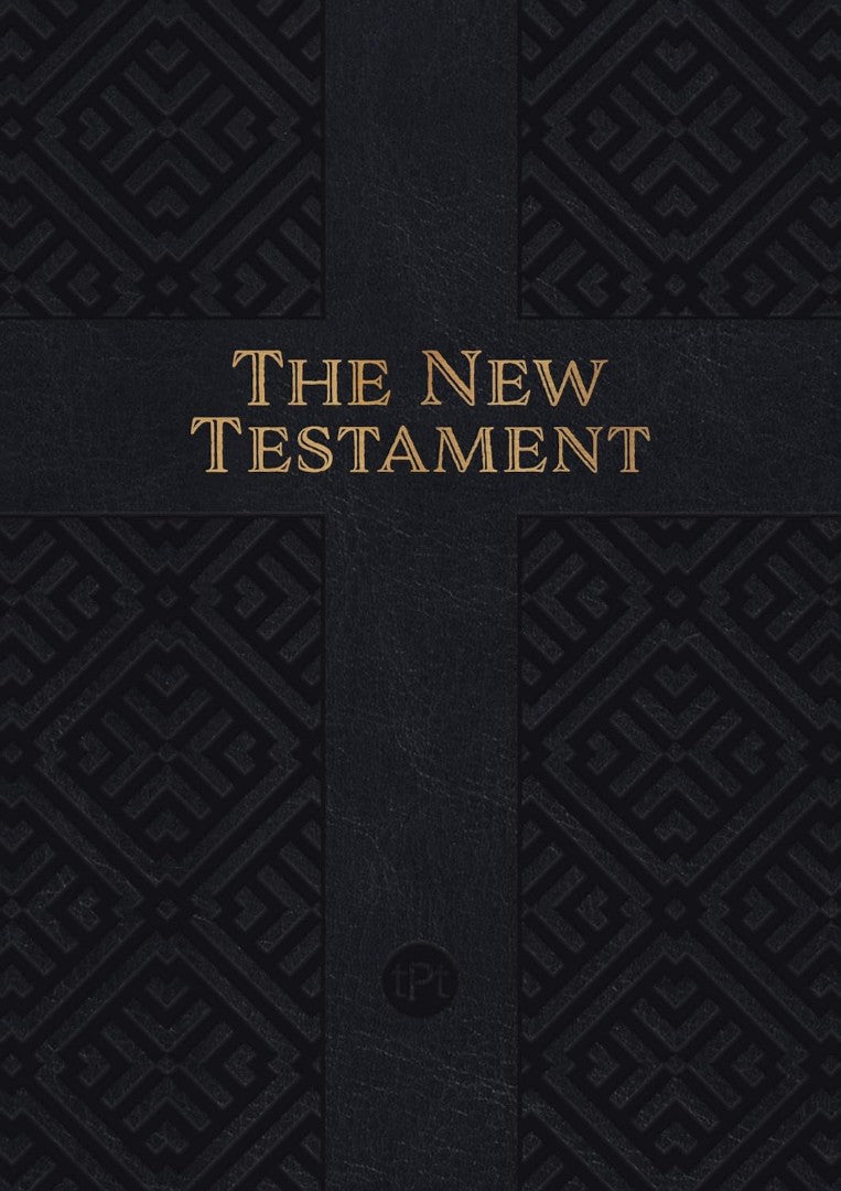 TPT New Testament, Reader's Edition, Black - Re-vived