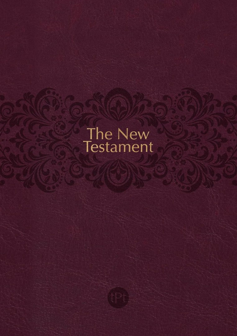 TPT New Testament, Reader's Edition, Burgundy - Re-vived