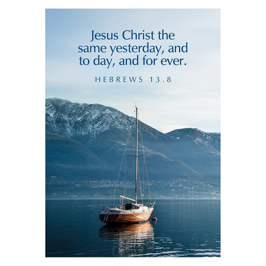Greetings Cards: 'Jesus Christ The Same…' Heb. 13.8 - Re-vived