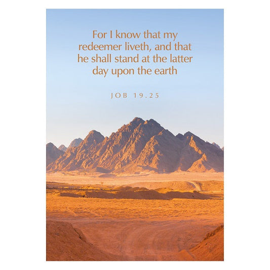 Greetings Cards: 'For I Know That My…' Job 19.25 - Re-vived
