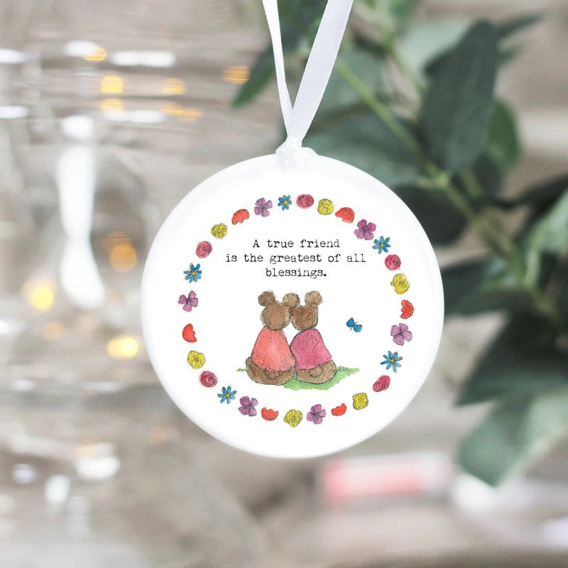 Friendship Ceramic Hanging Decoration - Re-vived