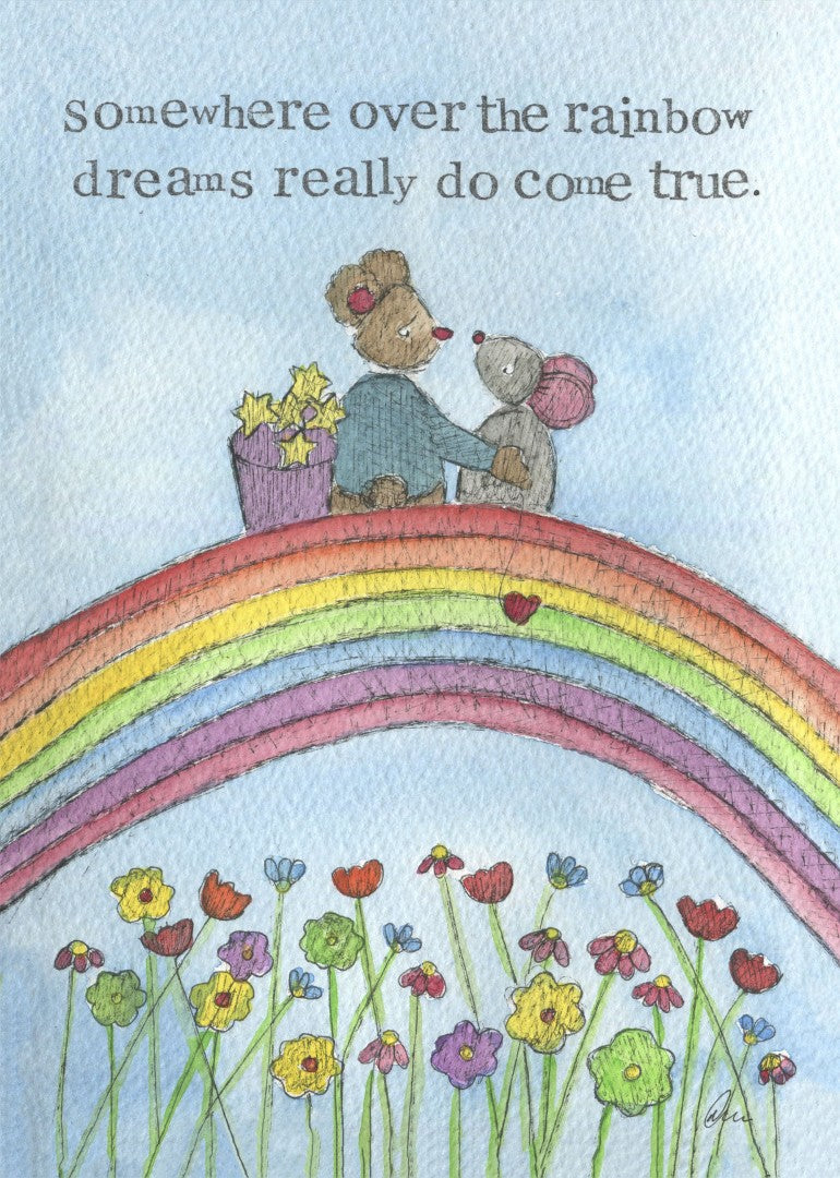 Dreams Come True Encouragment Print - Re-vived