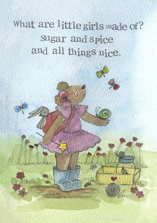 Sugar And Spice Childssingle Print - Re-vived