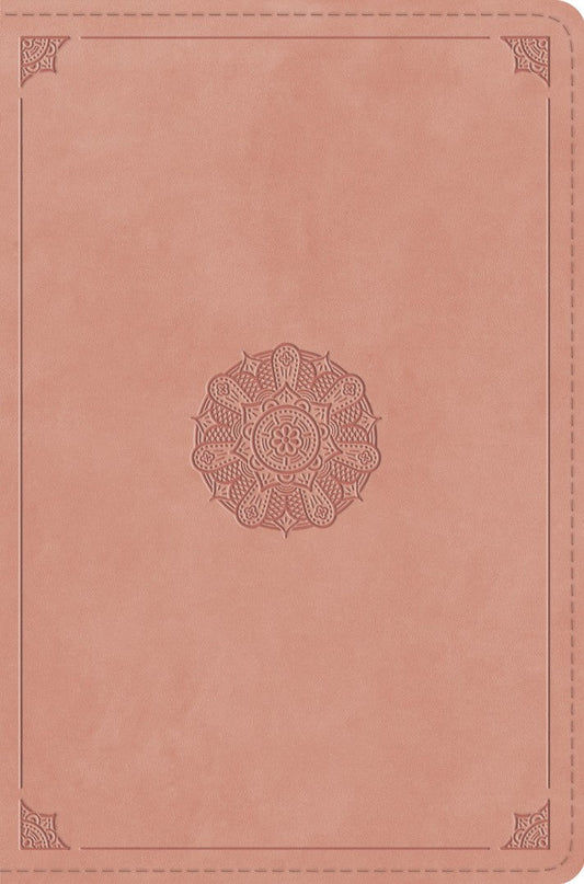 ESV Compact Bible, Red Letter, Blush Rose - Re-vived