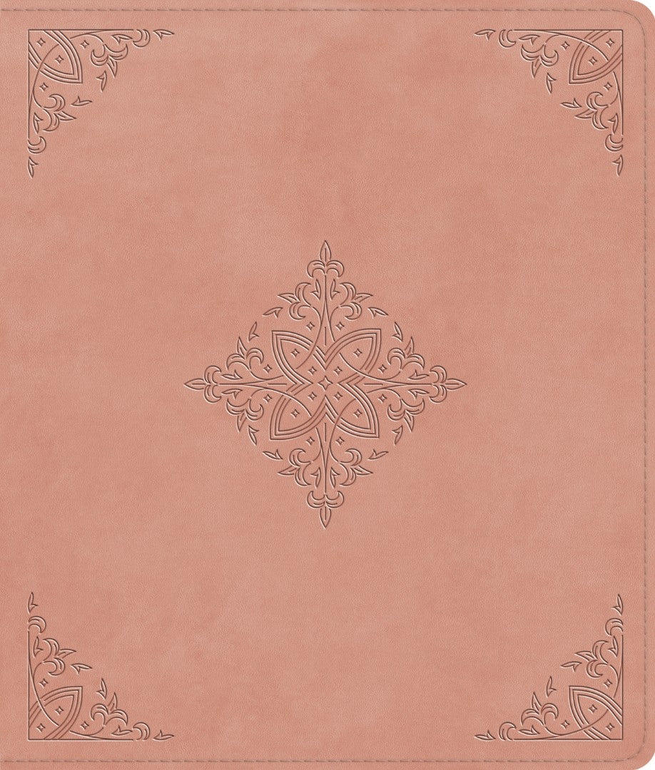 ESV Journaling Bible, Red Letter, Blush Rose - Re-vived
