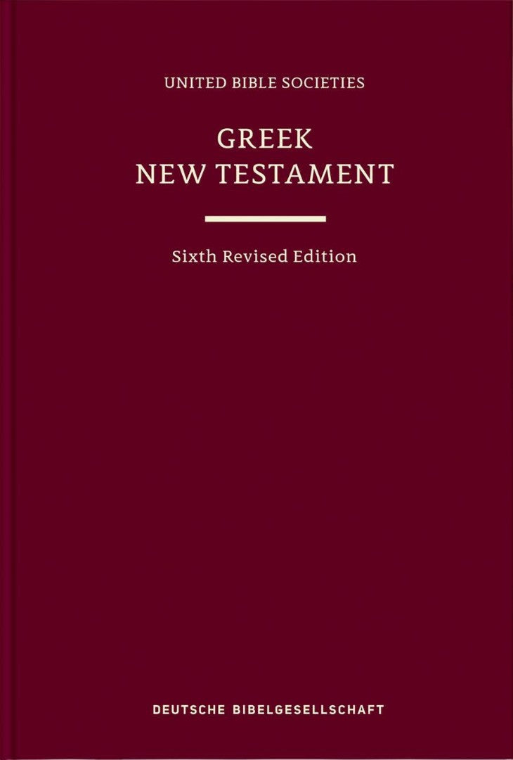 Greek New Testament (UBS6) (Hardcover) - Re-vived