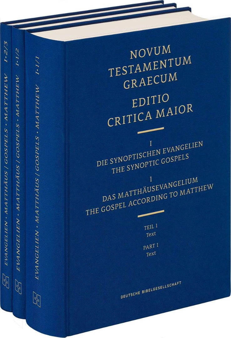 Novum Testamentum Graecum, Editio Critica Maior (Ecm) I/1