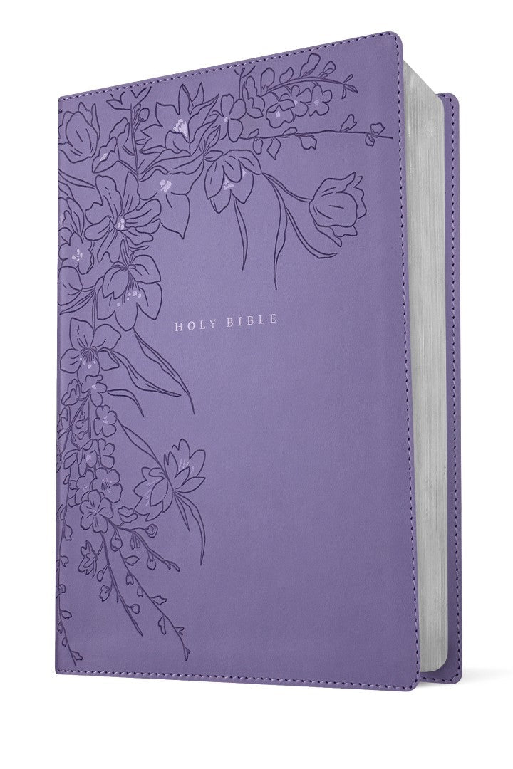 NLT Giant Print Bible, Filament Enabled, Lavender - Re-vived