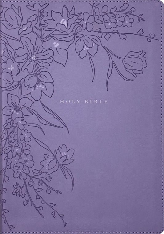 NLT Giant Print Bible, Filament Enabled, Lavender, Indexed - Re-vived