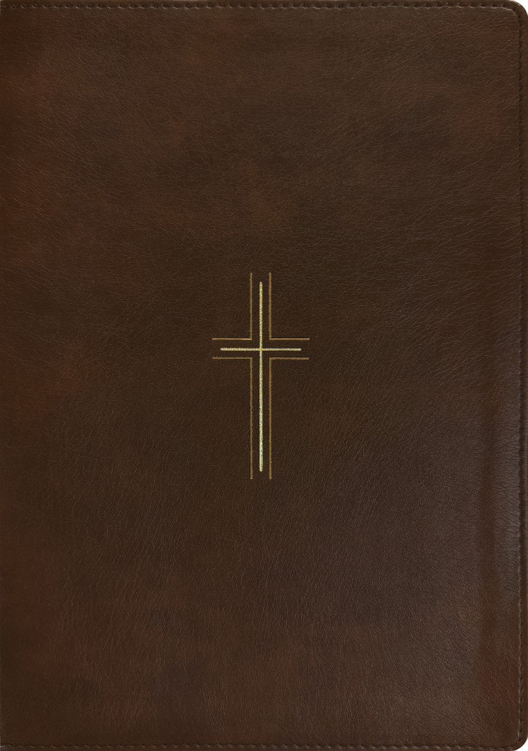 NLT Giant Print Bible, Filament Enabled, Rustic, Indexed - Re-vived