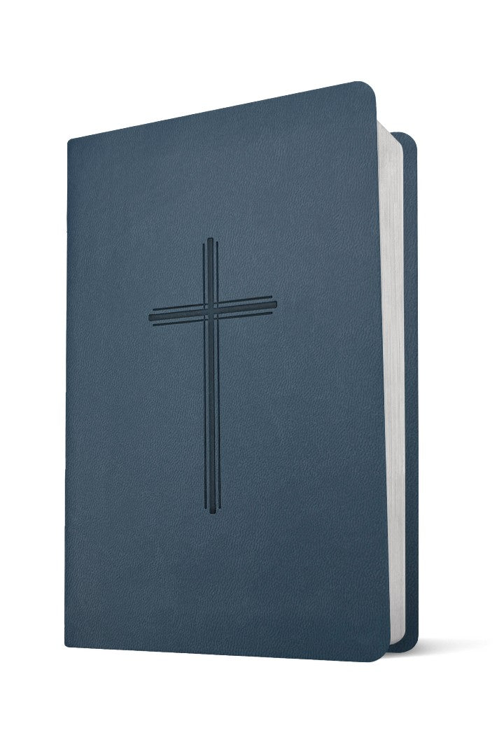 NLT Premium Value Compact Bible, Filament Enabled, Navy - Re-vived