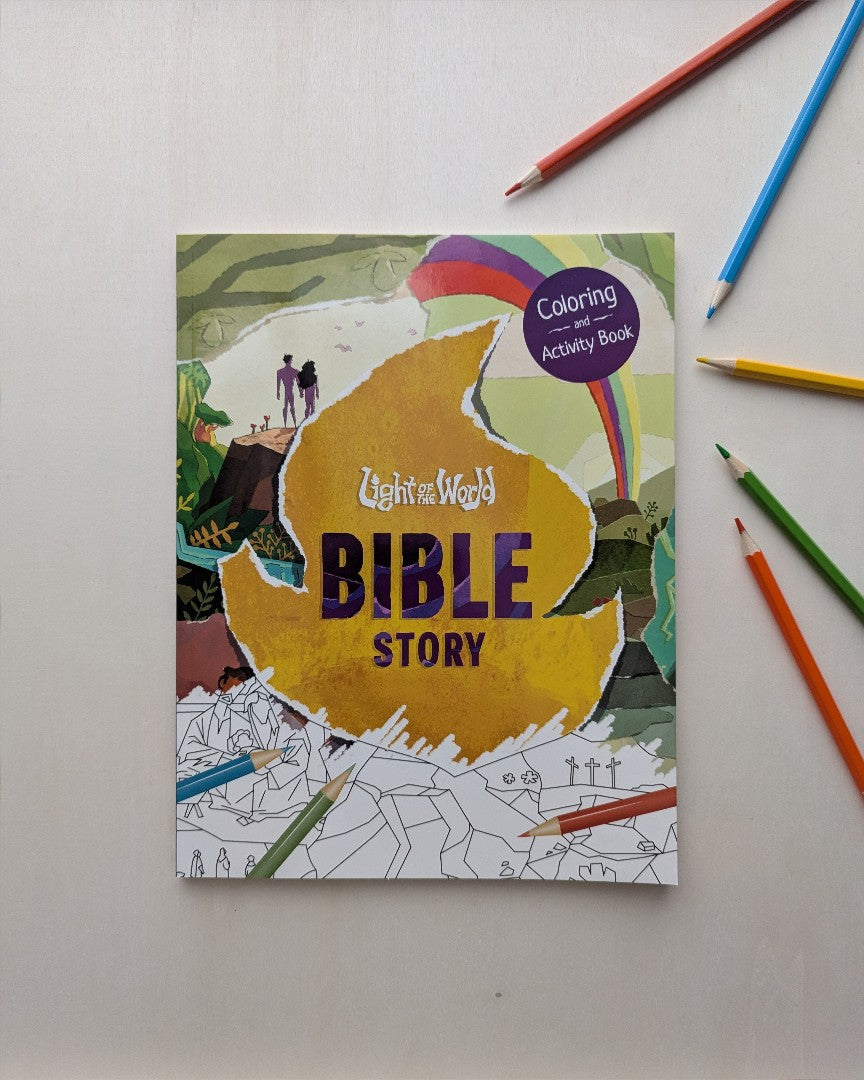 Light of the World: Bible Story Coloring and Activity Book