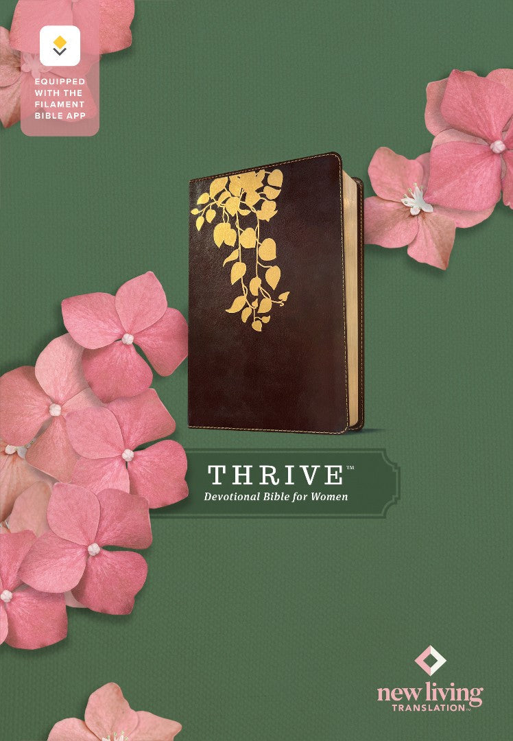 NLT Thrive Devotional Bible for Women, Filament Enabled - Re-vived