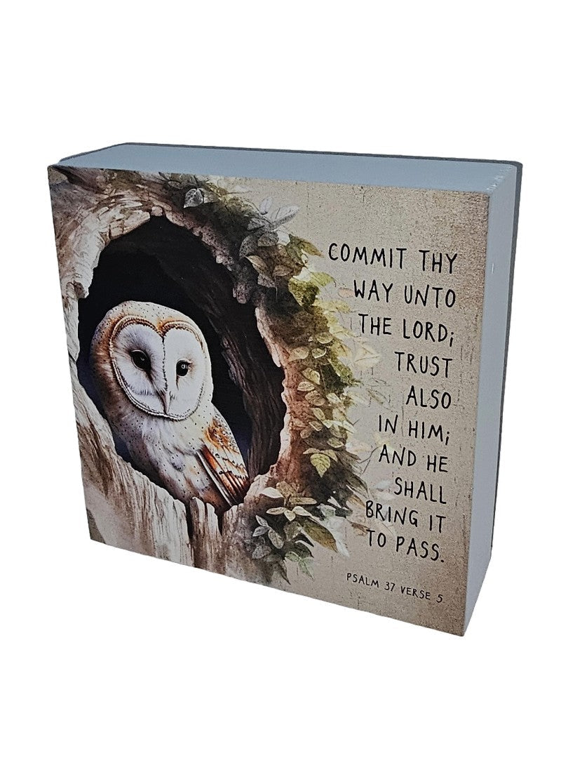 Commit Thy Way Unto The Lord - Owl - Re-vived