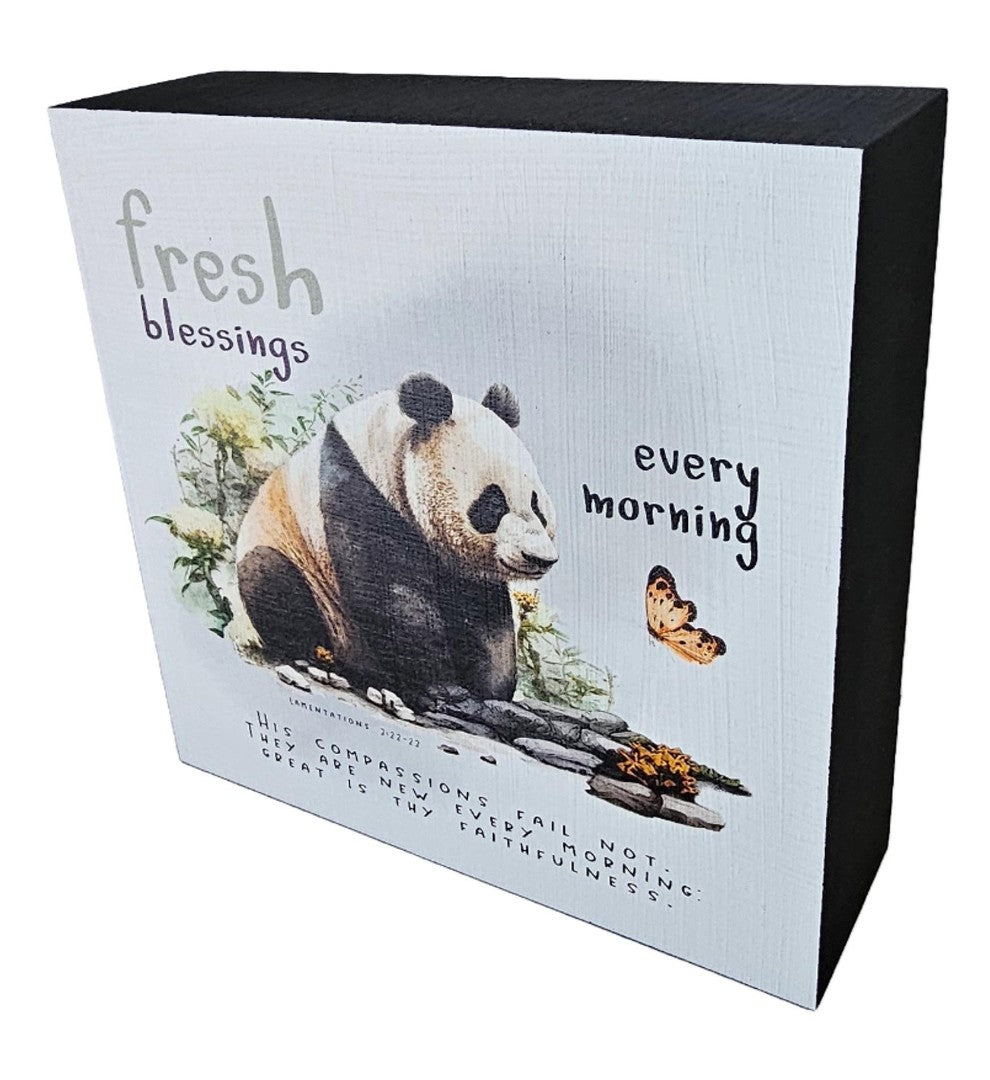 Fresh Blessings Every Day - Panda - Re-vived