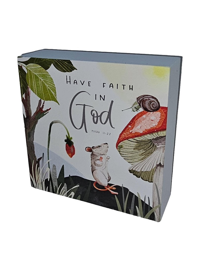 Have Faith In God Snail And Mouse - Re-vived