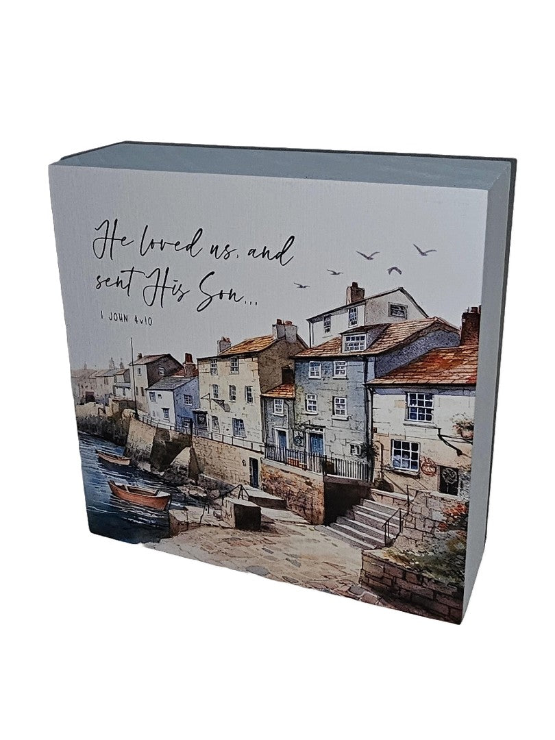 He Loved Us And Sent His Son Harbour - Re-vived