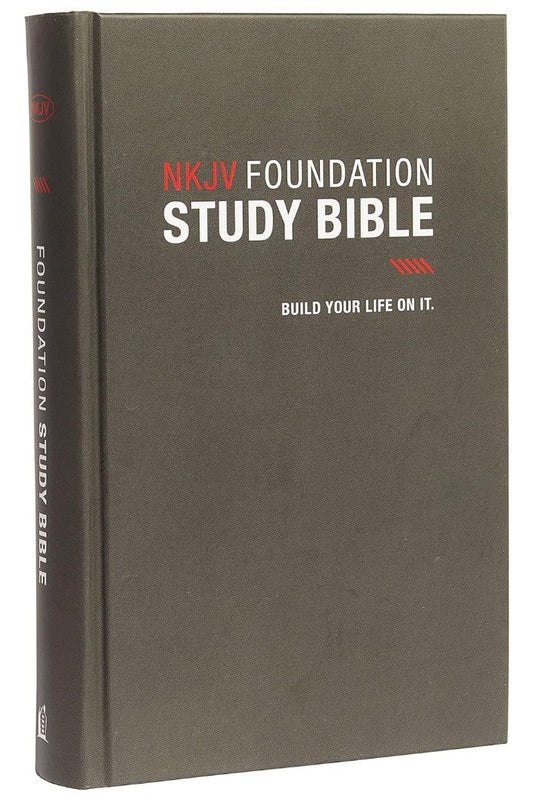 NKJV Foundation Study Bible, Wide-Margin, Black - Re-vived