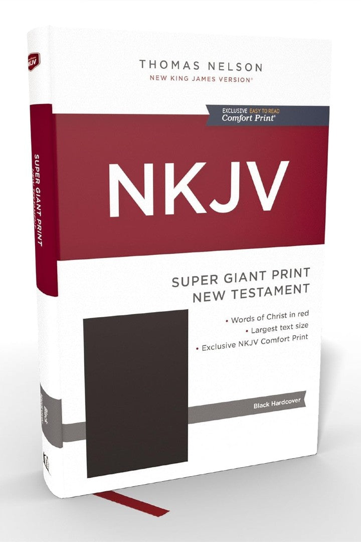 NKJV Super Giant Print New Testament, Red Letter - Re-vived