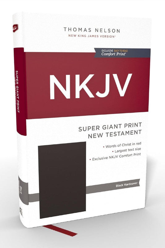 NKJV Super Giant Print New Testament, Red Letter - Re-vived