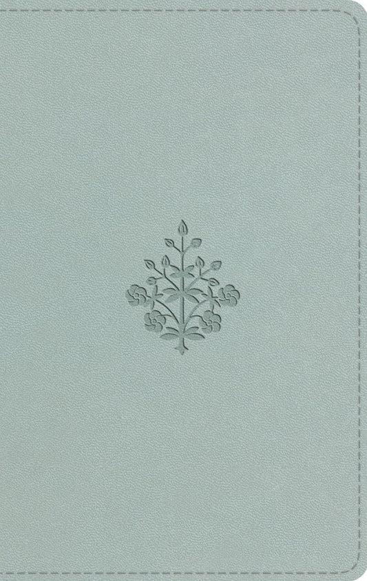 ESV Compact Bible, Stone, Branch Design - Re-vived