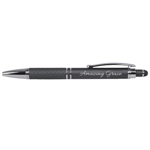 Gift Pen Diamond Touch Amazing Grace Charcoal