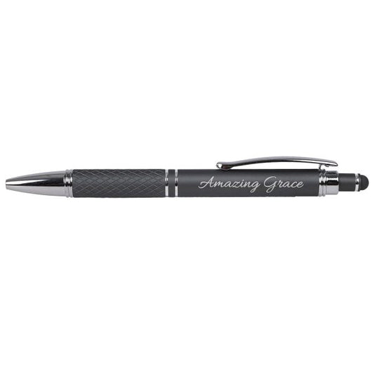 Gift Pen Diamond Touch Amazing Grace Charcoal