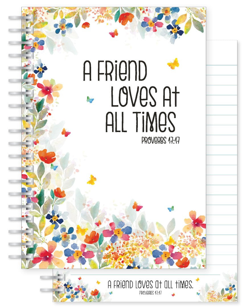 Friend Loves, A - A5 Notebook - Re-vived