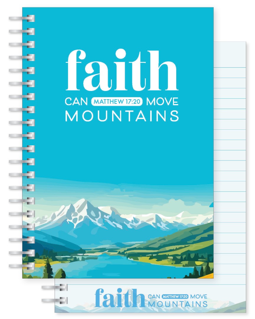 Faith A5 Notebook - Re-vived