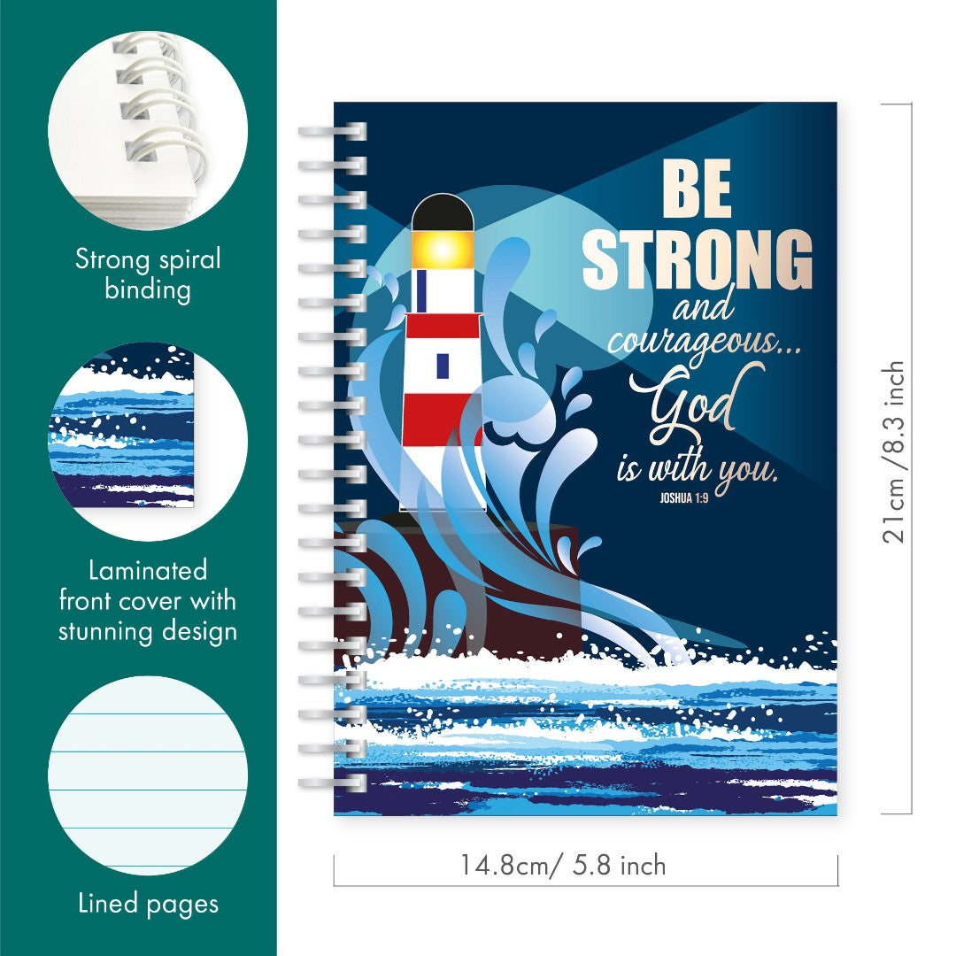 Be Stong A5 Notebook - Re-vived