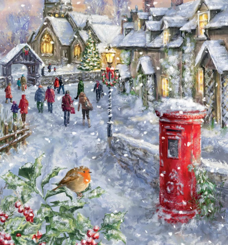 Christmas Snowy Village - Re-vived