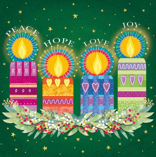 Christmas Peace Candles - Re-vived