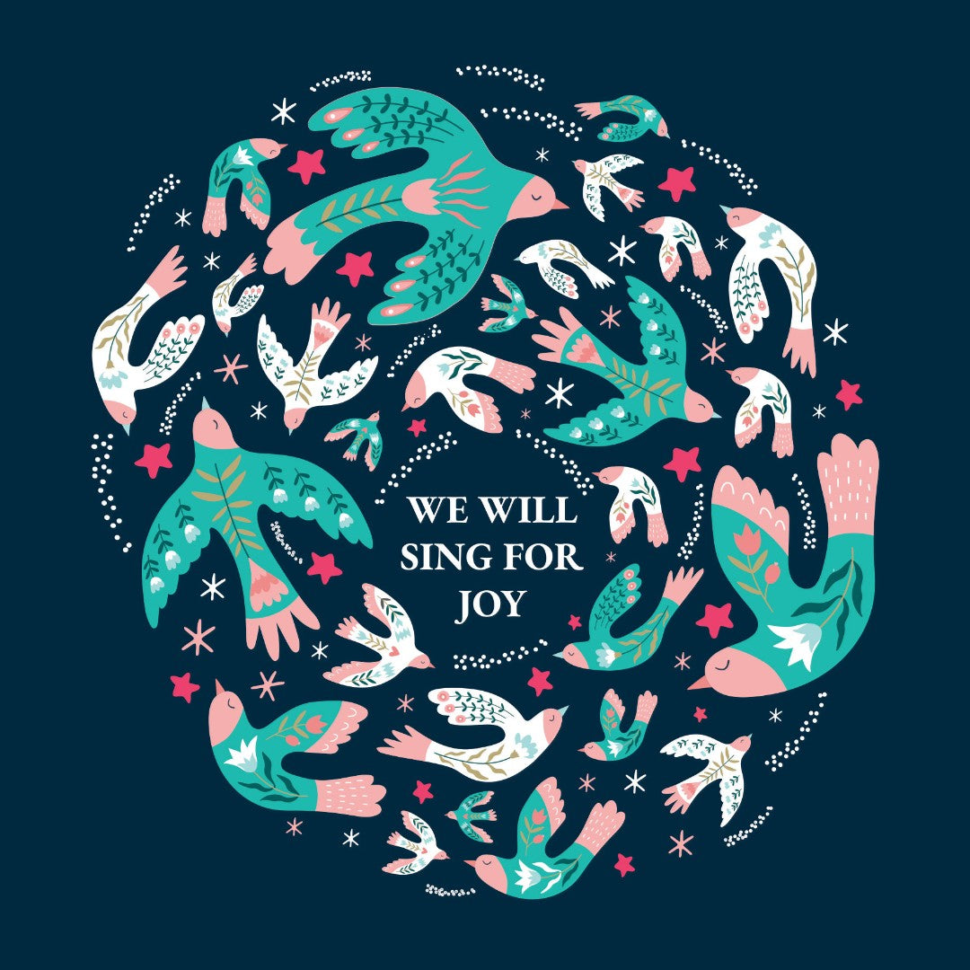 The Chosen Christmas Card - We Will Sing For Joy (Pk of 6) - Re-vived