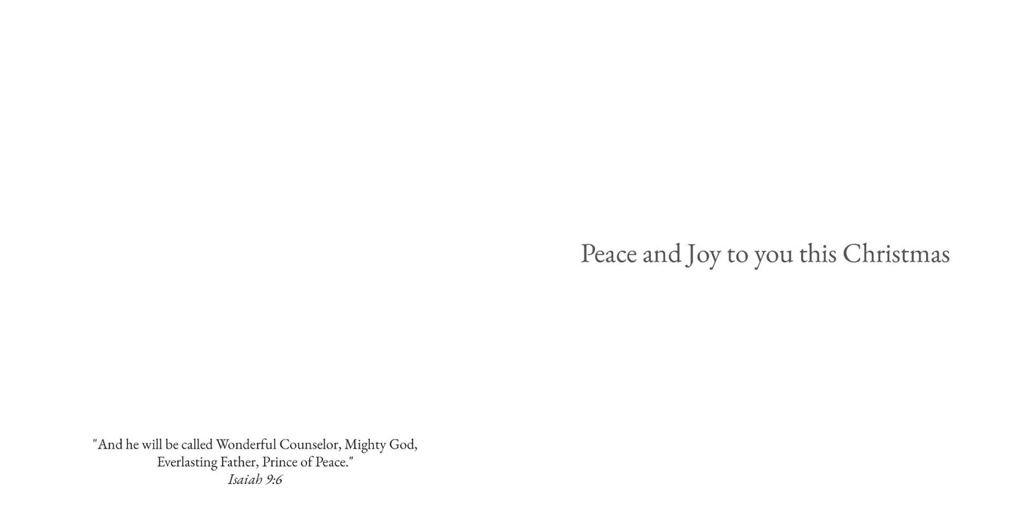 The Chosen Christmas Card - We Will Sing For Joy (Pk of 6) - Re-vived