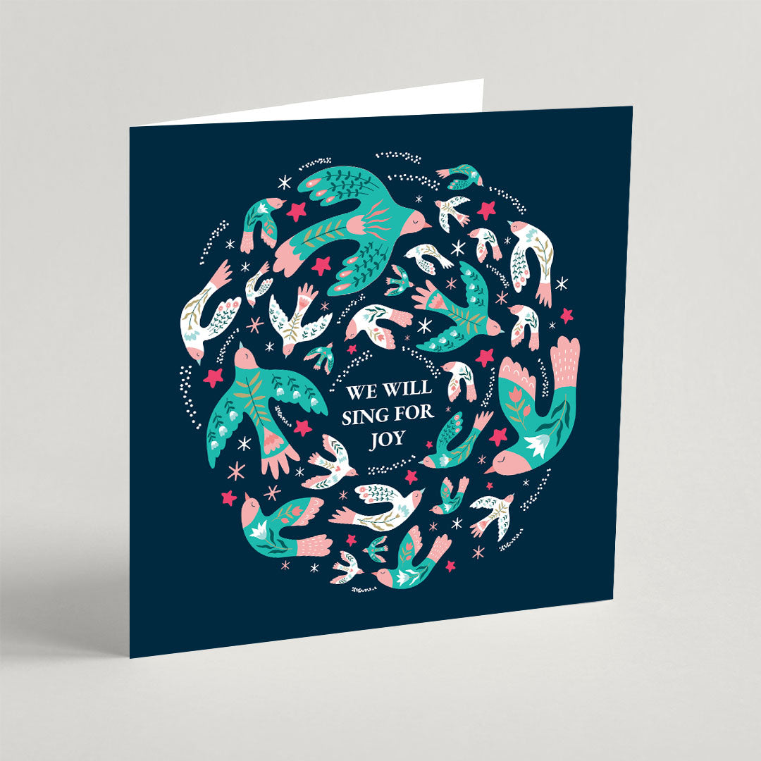 The Chosen Christmas Card - We Will Sing For Joy (Pk of 6) - Re-vived