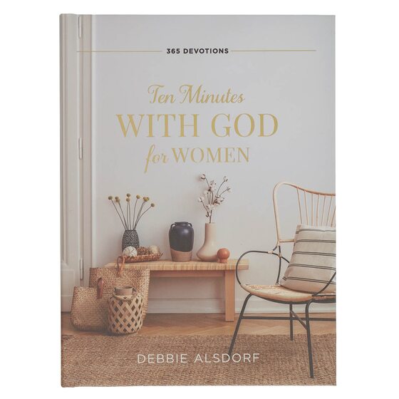 Ten Minutes with God for Women Hardcover Daily Devotional - Re-vived
