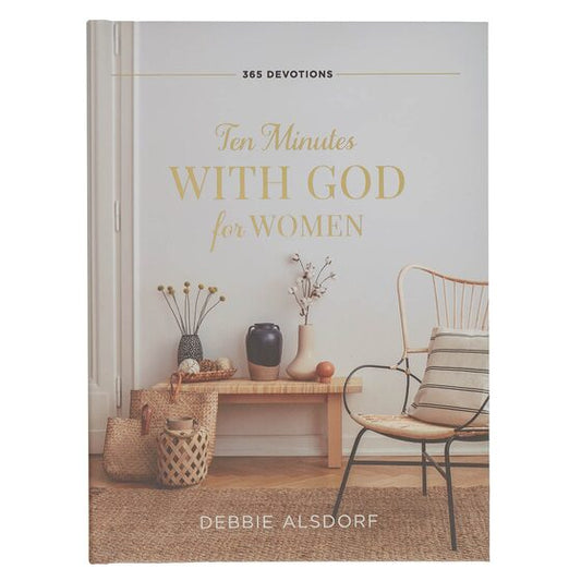 Ten Minutes with God for Women Hardcover Daily Devotional - Re-vived