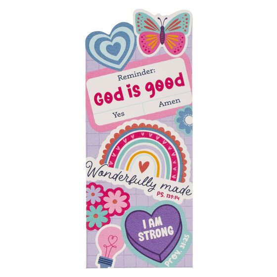 God is Good Sticker Premium Cardstock Bookmark - Re-vived