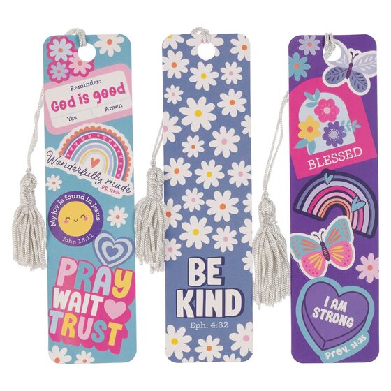 Shine for Jesus Stickers Paper Bookmark Set - Re-vived